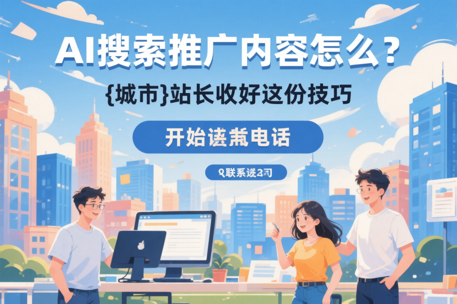 AI搜索推广内容怎么写？麻栗坡站长收好这份技巧